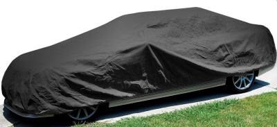 POTAH PRO AUTOMOBIL , PLACHTA  ČERNÁ, ROZMĚR L