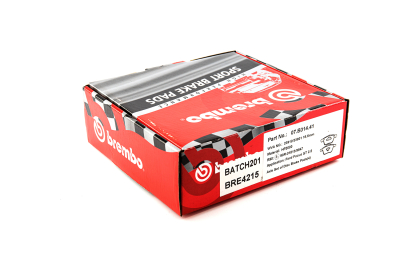 Brzdové destičky Brembo SPORT 07.B314.41