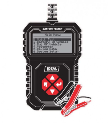 Tester 12V batérií IDEAL BDT107