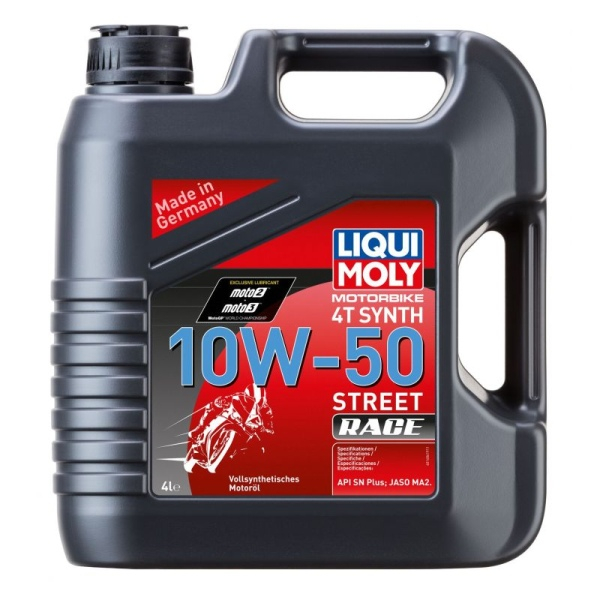 Ulei motor Liqui Moly Motorbike 4T 10W-50 Street Race (1686) 4L