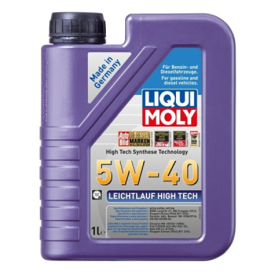 Motorolja Liqui Moly 5W40 1L LEICHTLAUF HIGH TECH 2327