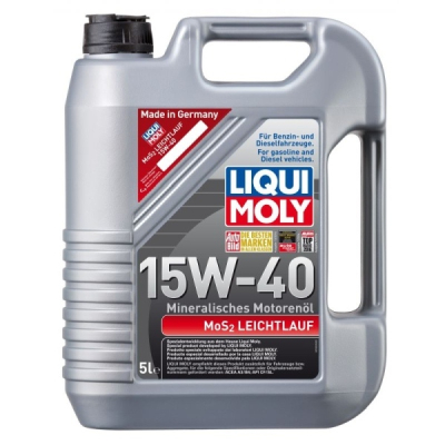Motorolja Liqui Moly 15W40 5L MOS2 LEICHTLAUF SUPER 2571