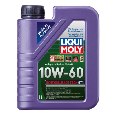 Motorolja Liqui Moly 10W60 1L SYNTHOIL RACE TECH GT1 8908
