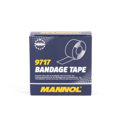 POLYESTERTEJP FÖR KABEL BREDD 25MM LÄNGD 10M MANNOL MN9717