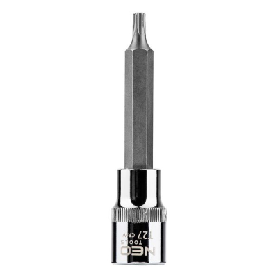 TORX BIT NA 1/2'' NÁSTAVCI, T27 X 100 MM