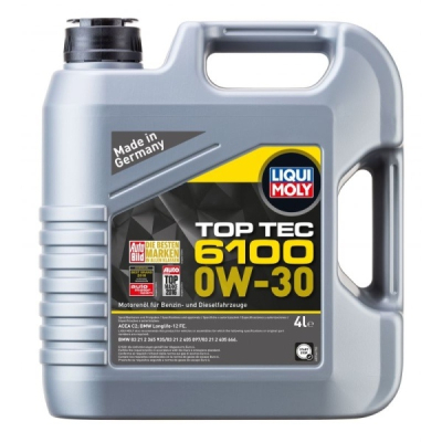 Motorolja Liqui Moly 0W30 4L TOP TEC 6100 20778