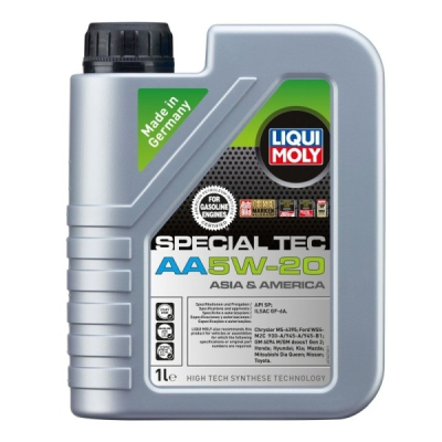 Motorolja Liqui Moly 5W20 1L SYNT. SPECIAL TEC AA 20792