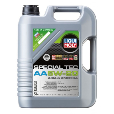 Motorolja Liqui Moly 5W20 5L SYNT. SPECIAL TEC AA 20793