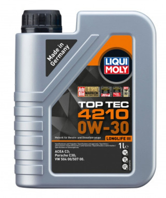 Motorolja Liqui Moly 0W30 1L TOP TEC 4210 21604