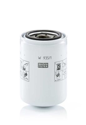 Filter, drifthydraulik MANN-FILTER W 935/1