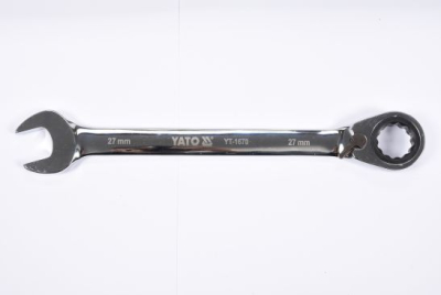 Blocknyckel YATO med spärr 27 mm 72 tänder YT-1670