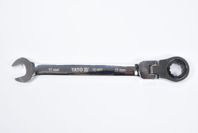 Blocknyckel YATO med spärr och led 11 mm 72 tänder YT-1677