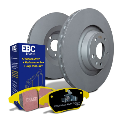 EBC sada brzd PD03KR | destičky Yellowstuff & kotouče Standard zadní PD03KR859
