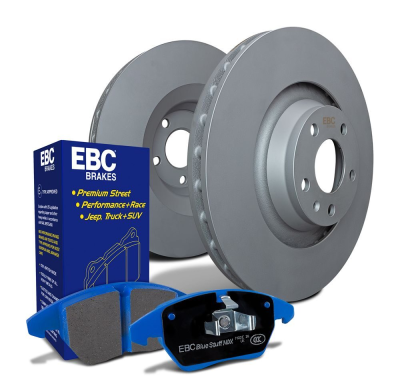 EBC sada brzd PD04KF | destičky Bluestuff & kotouče Standard přední PD04KF304