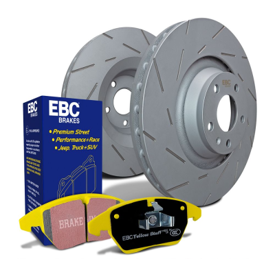 EBC sada brzd PD08KF | destičky Yellowstuff & kotouče Ultimax přední PD08KF366