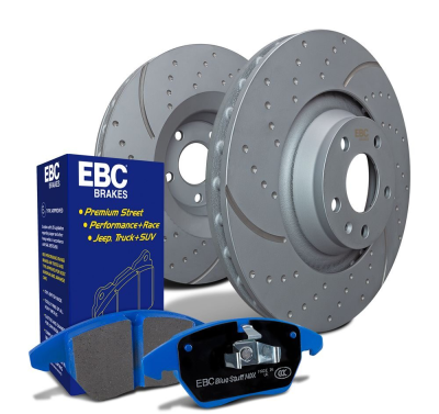 EBC sada brzd PD14KF | destičky Bluestuff & kotouče TurboGroove přední PD14KF692