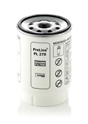 Bränslefilter MANN-FILTER PL 270 x