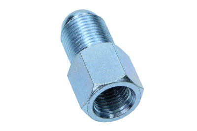 Bromsrörskoppling invändig M10x1 SF + utvändig M12x1 SF stål S-88-3