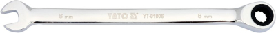 Blocknyckel YATO med spärr 6 mm 72 tänder YT-01906