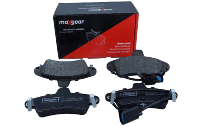 Bromsbeläggssats, skivbroms MAXGEAR 19-0496