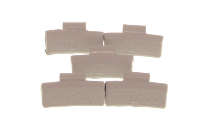Maxgear balansvikter 20g för aluminiumfälgar 100-pack (Stål, zinkbelagda)