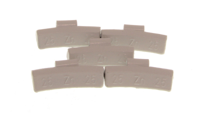 Maxgear balansvikter 25g för aluminiumfälgar 100-pack (Stål, zinkbelagda)