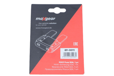 SÄKRING MAXI 50 A MAXGEAR RÖD 89-0011