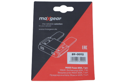 SÄKRING MAXI 60 A MAXGEAR BLÅ 89-0012