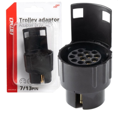 ADAPTER (ÖVERGÅNG) DRAGKROK 7/13 FÖRPACKAD I BLISTER AMIO AMIO03211