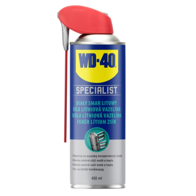Biely lítiový tuk WD-40 Specialist White Lithium Grease 03-102 400ml