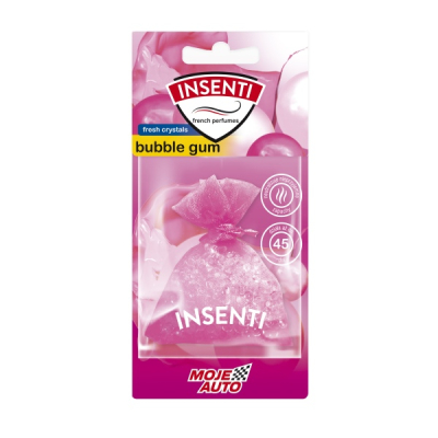 VŮNĚ PYTLÍK 20G INSENTI BUBBLE GUM / MOJE AUTO