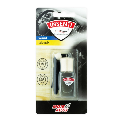 VŮNĚ INSENTI WOOD LAHVIČKA 8ML BLACK BLISTER / MOJE AUTO