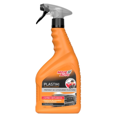 PŘÍPRAVEK PRO ČIŠTĚNÍ PLASTIKU 650ML / MOJE AUTO