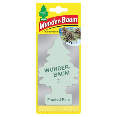 Wunder-Baum doftgran Frosted Pine – Frisk gran och kottdoft för bilen
