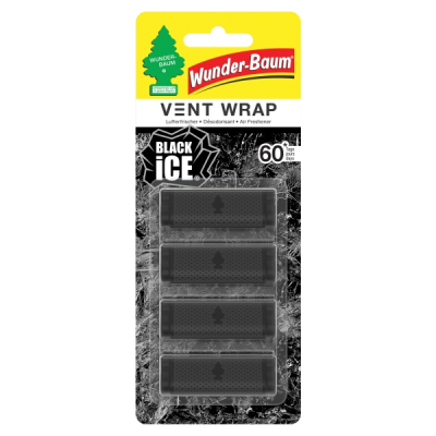 VENT WRAP ČERNÁ LEDOVÁ VŮNĚ PRO VZDUCHY (4 KS.) / WUNDER BAUM