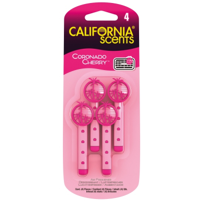 Vôňa do ventilácie California Scents Vent Sticks Coronado Cherry 4 ks – 34-033