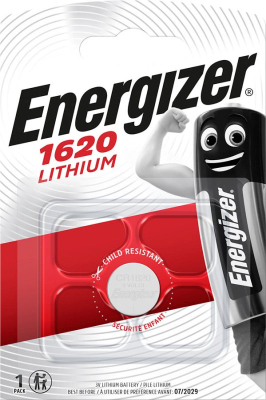 BATERIE SPECIAÁLNÍ LITHIUM ENERGIZER CR1620 BALENÍ 1 KS . (CENA ZA KS /PRODEJ V BALENÍ 10 KS .)
