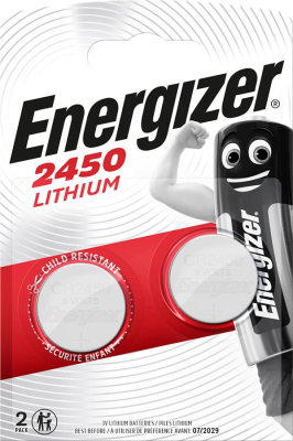 BATERIE SPECIAÁLNÍ LITHIUM CR2450 BALENÍ 2 KS .