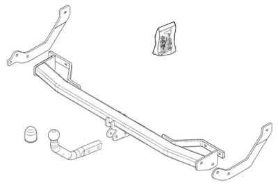 Släpfordonstillkoppling BRINK 360900