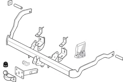 Släpfordonstillkoppling BRINK 408600
