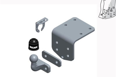 Släpfordonstillkoppling BRINK 613200