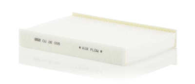 Filter, kupéventilation MANN-FILTER CU 26 006