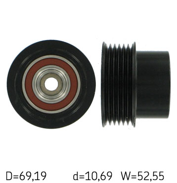 Jednosmjerna spojka alternatora SKF VKM 03655
