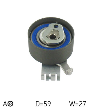 Zatezni valjak, zupčasti remen SKF VKM 16604