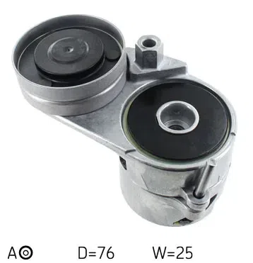 Zatezač remena, klinasti rebrasti remen SKF VKM 31061