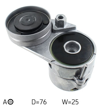 Zatezač remena, klinasti rebrasti remen SKF VKM 31061