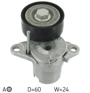Remsträckare, flerspårsrem SKF VKM 31160
