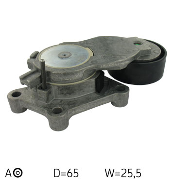 Zatezač remena, klinasti rebrasti remen SKF VKM 33164
