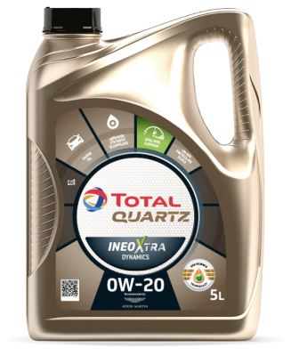 OLEJ TOTAL 0W20 5L INEO QUARTZ XTRA DYNAMICS C5 / SN-RC / GF5 / LL 17FE+/LL14FE+ / WSSM2C952-A1 / STJLR.51.5122