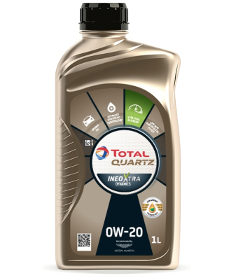 OLEJ TOTAL 0W20 1L INEO QUARTZ XTRA DYNAMICS C5 / SN-RC / GF5 / LL 17FE+/LL14FE+ / WSSM2C952-A1 / STJLR.51.5122